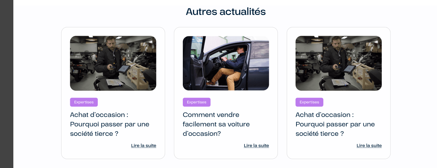 Notre expertise en véhicules de collection